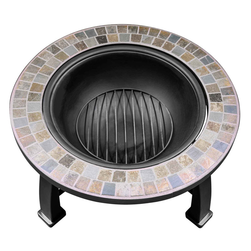 Round Steel Smokeless Fire Pit
