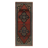 One-of-a-Kind 3'8" X 8'10" Hand Knotted Area Rug