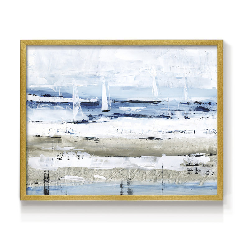 «Sea Gaze I», reproduction encadrée, H 11 po x l 14 po