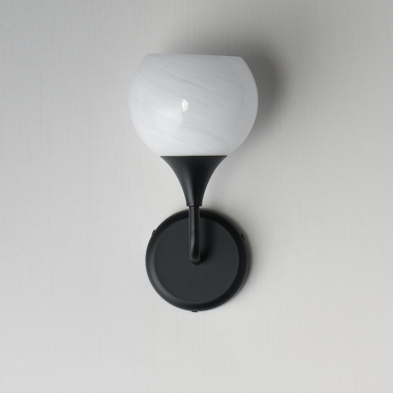 Neve-Wall Sconce, Black
