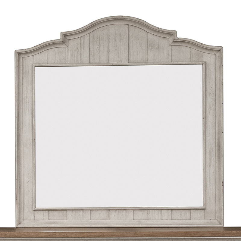 Harlowe Solid Wood Flat Wall Mirror