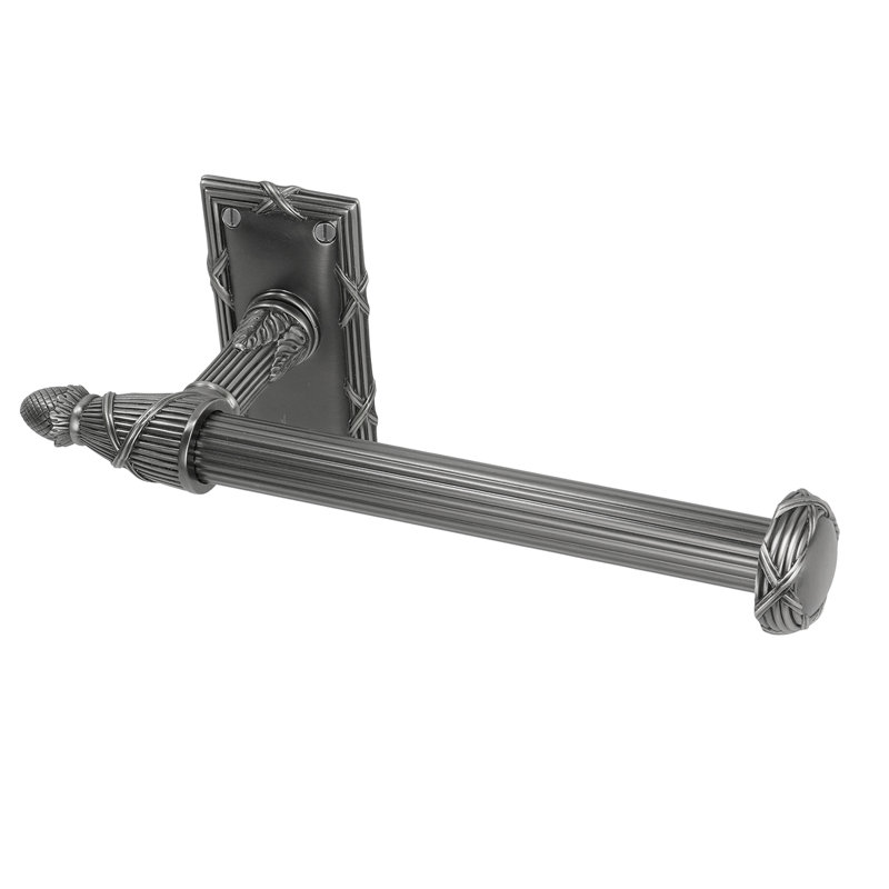 HYDE PARK TISSUE BAR; ANTIQUE NICKEL FINISH, Antique Nickel