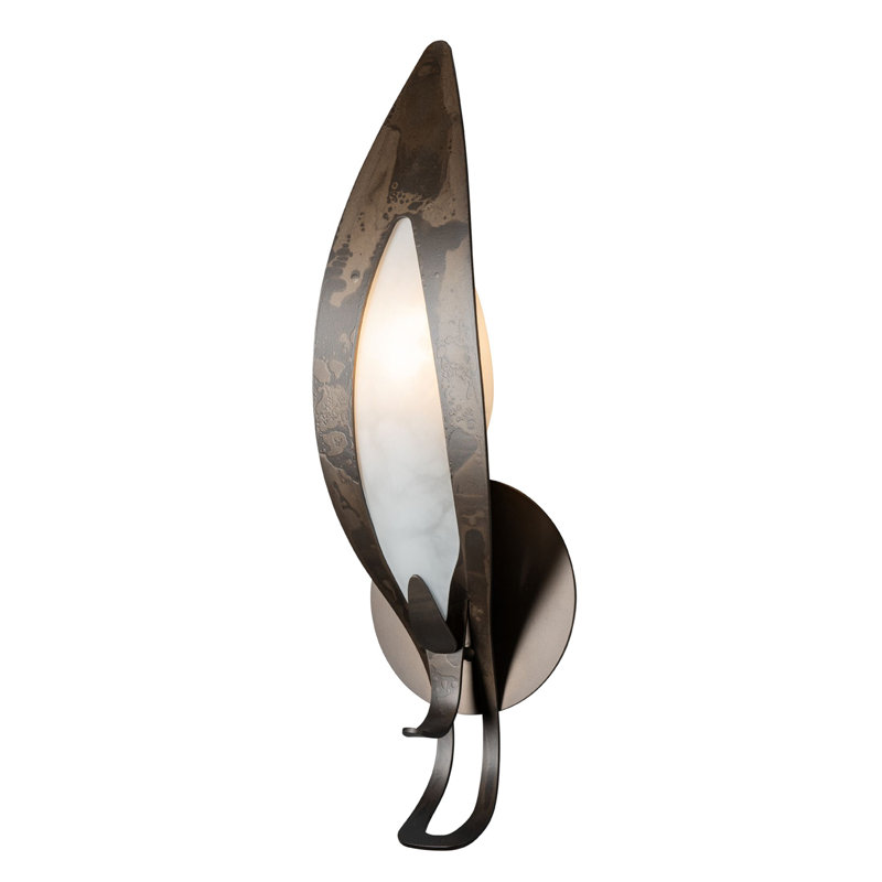 Parasol Sconce - Vintage Platinum, White