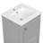 Bathroom Vanity with Ceramic Sink, Storage Cabinet and Drawers-1038577835