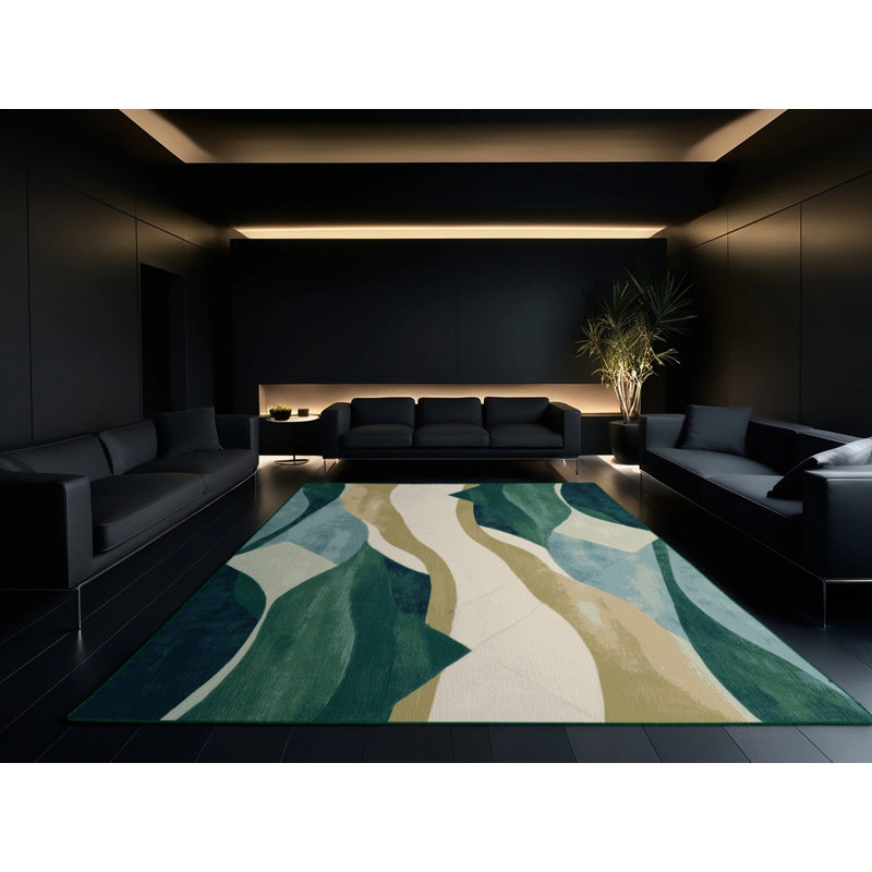 Zenith Spiral Rug, Round 6'