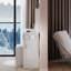 Unique Modern Bedroom Vanity Set w Stool Foldable Mirror Drawers MDF Veneer 1pc Vanity Set-807914677