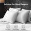  Oreiller en duvet d'oie 100% coton-23228295