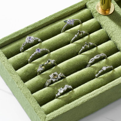 2 Tier Bracelet Holder Display, Necklace Holder Organizer