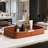 Handcrafted Leather Tray For Home Decor, Modern Rectangle Storage Organizer For Coffee Table And Desktop-2014475878-2014475801