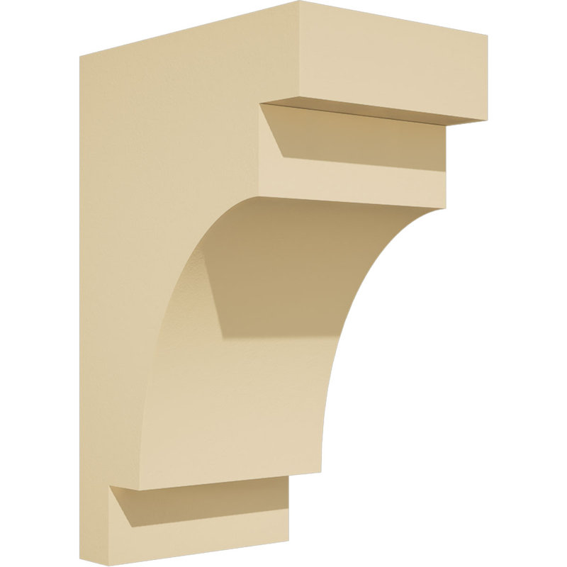 Corbeau d'uréthane méditerranéen Signature, brun clair apprêté, 12 po x 5,5 po x 8 po