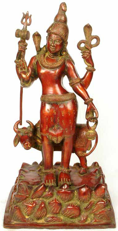 Lord Shiva avec Nandi