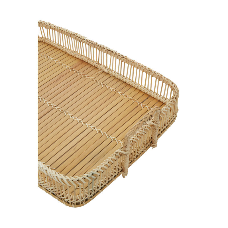 Mukherjee Bamboo Tray, Brown