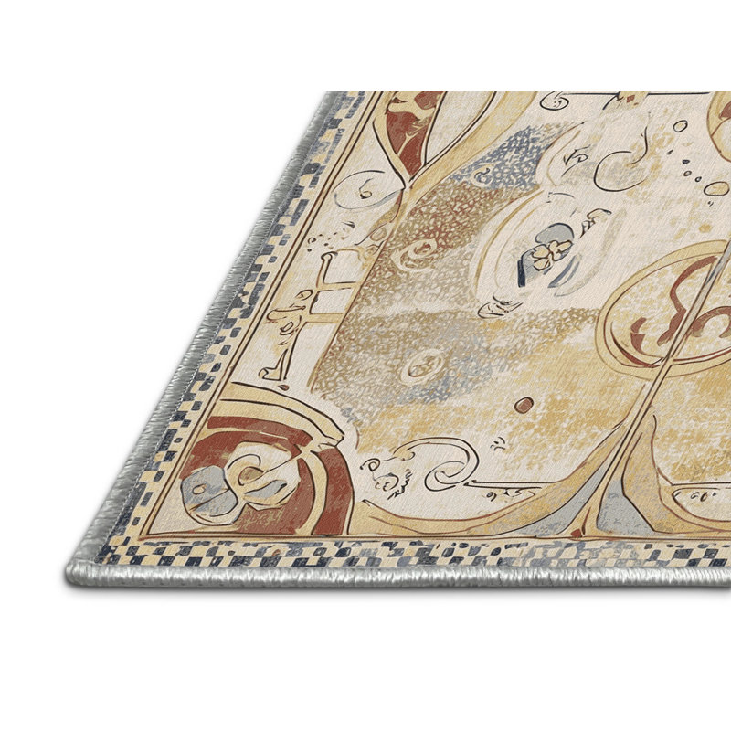 Bouncy Charm Rug, Round 8'