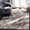 Tapis gris foncé / beige Afrah