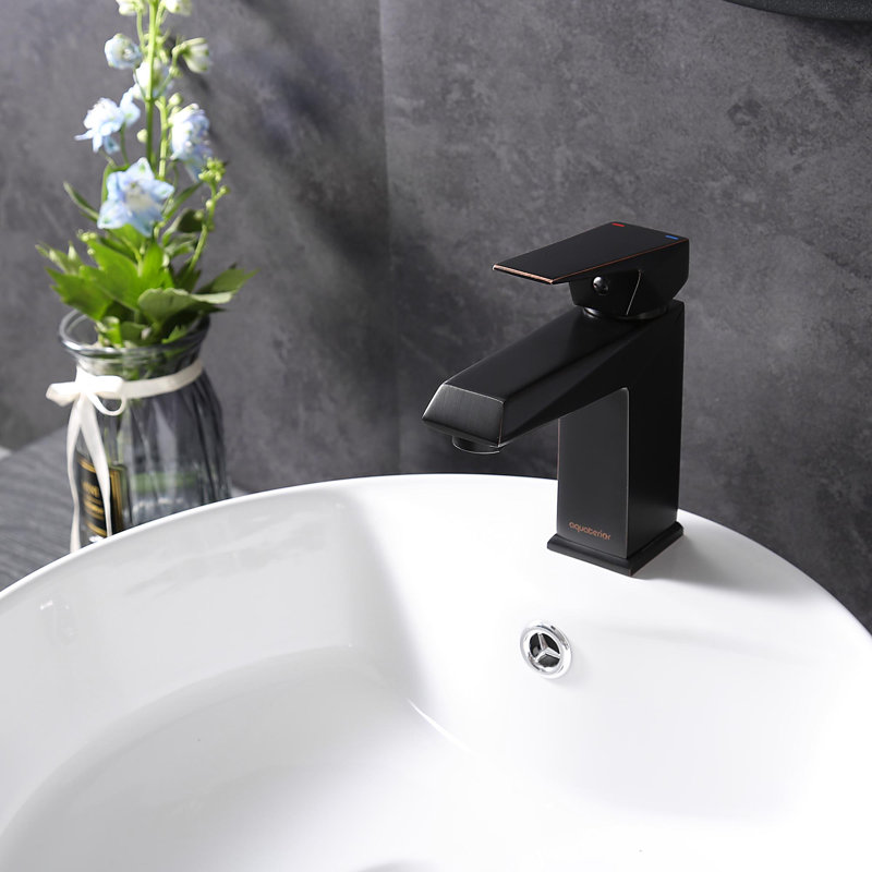 Single-handle Bathroom Faucet, Oil Rubbed Bronze