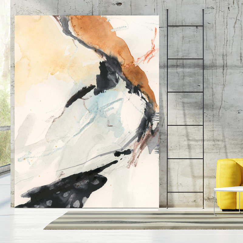 «Efflux I», reproduction d'art sur toile géante 72 po x 54 po