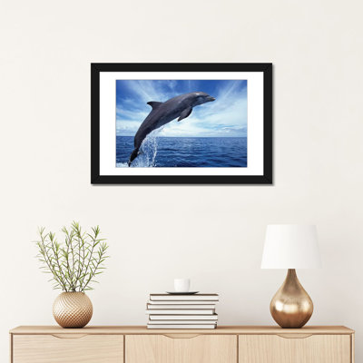 " Bottlenose Dolphin In The Caribbean, Off Roatan Island, Honduras II " by VWPics