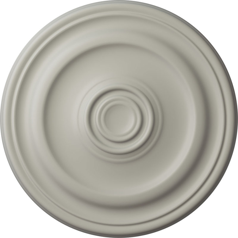 Médaillon de plafond traditionnel Endurathane Kepler, 15 7/8 po x P 1 1/2 po (pour les auvents jusqu'à 3 3/4 po)