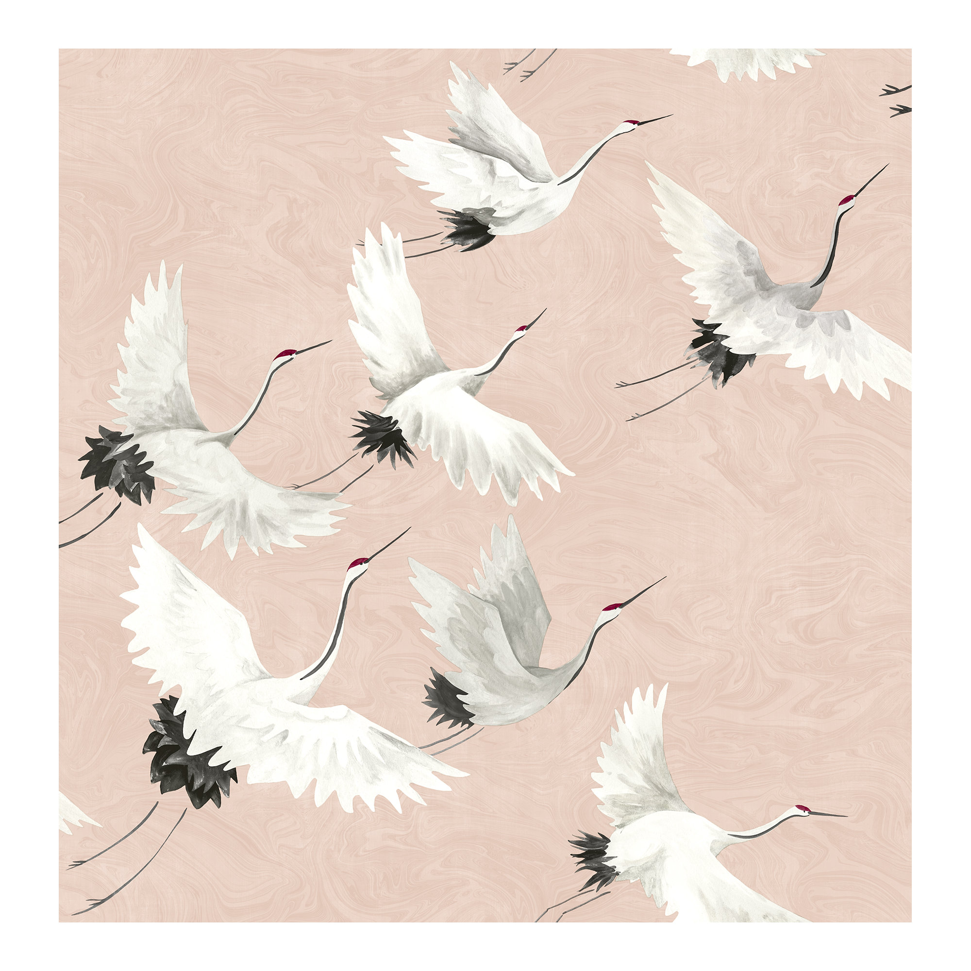 Brynn Modern Peel & Stick Wallpaper, Pink