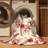 Machine Washable Collingswood Valentines Modern & Contemporary Abstract Rug in Beige – Rose Binding-849533188