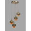 Luminaire suspendu tambour à 4 lumières Bartel-1103926953