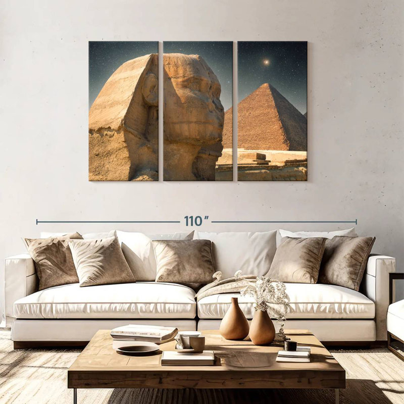 Adella Sphinx, 48" H x 74" W