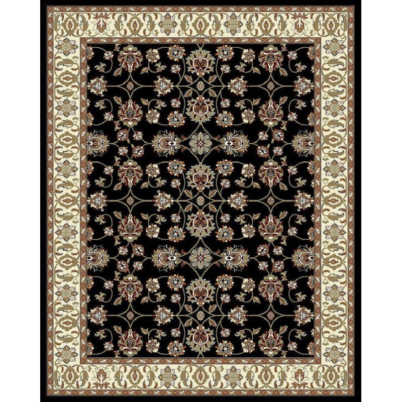 Wool Oriental Indoor Rug, Rectangle 8' x 10'