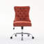 Chaise de bureau confortable en chenille, conception moderne réglable pour la maison