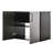 Wall Mounted Sewing Cabinet - Series, 32" W X 28" H 20" D, Metallic Gray, Gentle , Water & Heat , Robust Edge Banding 32"w 28"h 20"d Series Storage Mounted, Grey, Features, Extra Thick