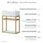 Ensemble de meuble-lavabo simple 19,5 po Pierre-1320746996