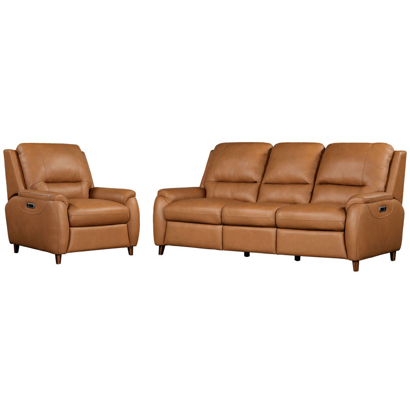 Ensembles de salon inclinables électriques Speirs, 2 pièces: canapé, fauteuil inclinable