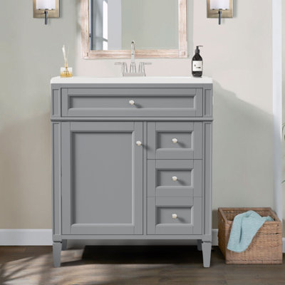 29.3'' Single Bathroom Vanity Base Only