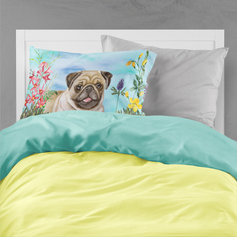 Taie d’oreiller spring, Fug Pug