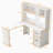 Home Office Computer Desk With Hutch-431888861-442869327