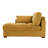 Bentura Oversized Upholstered Orange Corduroy Chaise Lounge with Armrests & Throw Pillows-95259942-93799400