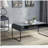 Concrete Grey and Black 1-shelf Coffee Table