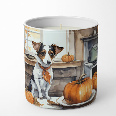 Ceramic Tumbler Candle with Holder