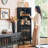Black Solid + Manufactured Wood+Glass Display Cases