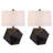 Ensemble de lampes de table 23 po Abelle