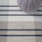 Anjail Flat Weave Wool/Cotton Plaid Rug in Light Gray/Black-1958056659