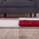 Myshaggy Collection Rugs Geometric Design in Red