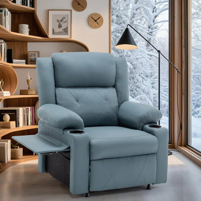 Fauteuil inclinable chauffant 33 po