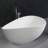 63'' x 37.5'' Soaking Solid Surface Bathtub
