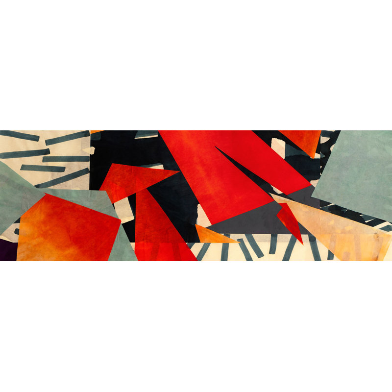 Memphis Blues by Leonardo Bacci - Wrapped Canvas Print, 40cm H x 120cm W x 4cm D