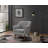 31.5"W Steel Gray Woven Fabric Oversized Armchair-514352776