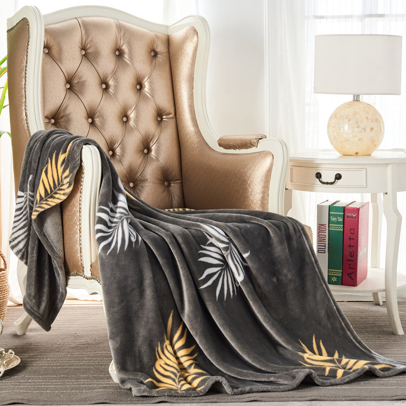 FL20200111Throw Plain Weave / Muslin Blanket