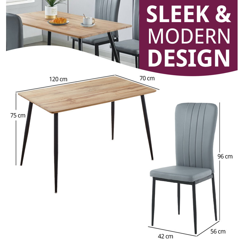 Misouk 4 - Person Dining Set