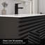 Base de meuble-lavabo mural simple 30 po, lavabo non inclus-115235125