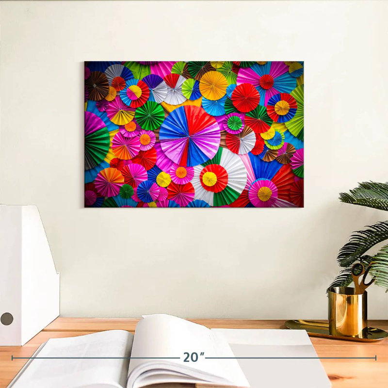 Senne Origami Flowers, 8" H x 12" W