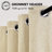 Lythrodontas Faux Linen Total Blackout Curtain Panels-75185247-75185231